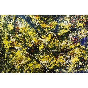 Bromi Design Urban Loft 4 Hand Painted Canvas Wall Art