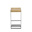 Bromi Design Logan Wood Bar Stool in Black