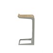 Bromi Design Logan Wood Bar Stool in White