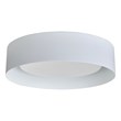 Marley 15.75in. Led Flush mount Ceiling Fixture in White