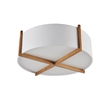 Bowen 2 Light 17.99' Diamter Flushmount Mount Ceiling Fixture
