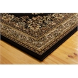 L'Baiet Madeleine Black Oriental 4' x 6' Fabric Area Rug