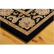 L'Baiet Claudia Blue Oriental 4' x 6' Fabric Area Rug