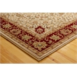 L'Baiet Agatha Beige Oriental 4' x 6' Fabric Area Rug