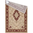 L'Baiet Agatha Beige Oriental 5' x 7' Fabric Area Rug