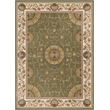 L'Baiet Serilda Green Oriental 5' x 7' Fabric Area Rug