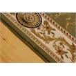 L'Baiet Serilda Green Oriental 8' x 10' Fabric Area Rug