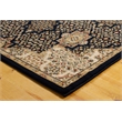 L'Baiet Stella Blue Oriental 4' x 6' Fabric Area Rug