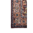 L'Baiet Jessie Brick Red Traditional Washable 8 ft. x 10 ft. Fabric Area Rug
