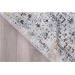 L'Baiet Anna Gray Oriental 2 ft. x 6 ft. Fabric Runner Rug
