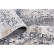 L'Baiet Anna Gray Oriental 4 ft. x 6 ft. Fabric Area Rug