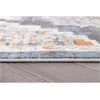L'Baiet Lara Blue Oriental 2 ft. x 6 ft.  Fabric Runner Rug