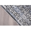 L'Baiet Lina Blue Oriental 2 ft. x 6 ft. Fabric Runner Rug