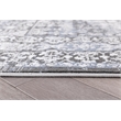 L'Baiet Lina Blue Oriental 2 ft. x 6 ft. Fabric Runner Rug