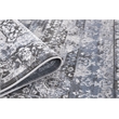 L'Baiet Lina Blue Oriental 2 ft. x 6 ft. Fabric Runner Rug
