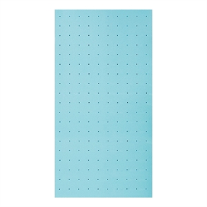 L'Baiet 2&quot Medium Firm Cooling Gel Memory Foam Twin Size Topper in Blue