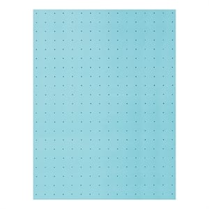 L'Baiet 3&quot Medium Firm Cooling Gel Memory Foam Full Size Topper in Blue