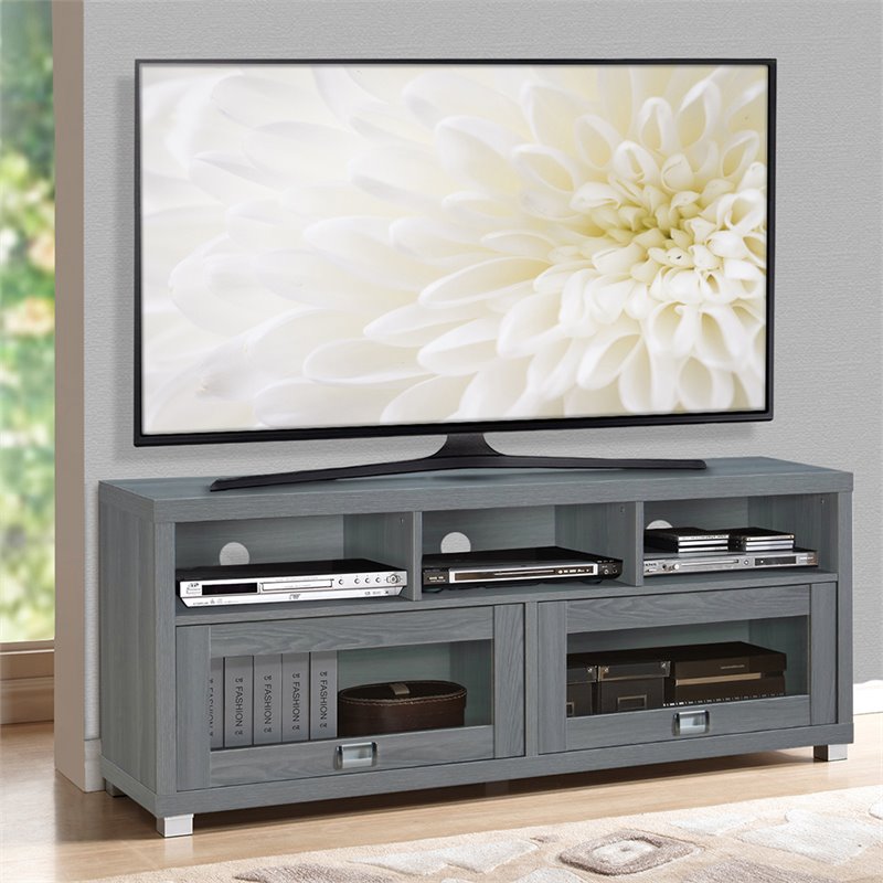 Maddie Home Walker Modern Wood TV Media Stand for TVs up to 60