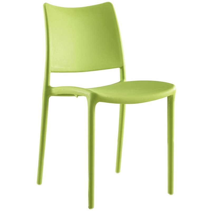 Maddie Home Dining Side Chair in Green