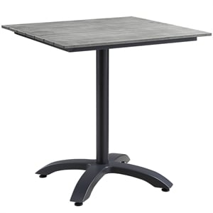 Maddie Home Outdoor Dining Table in Brown and Gray