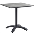 Maddie Home Outdoor Dining Table in Brown and Gray