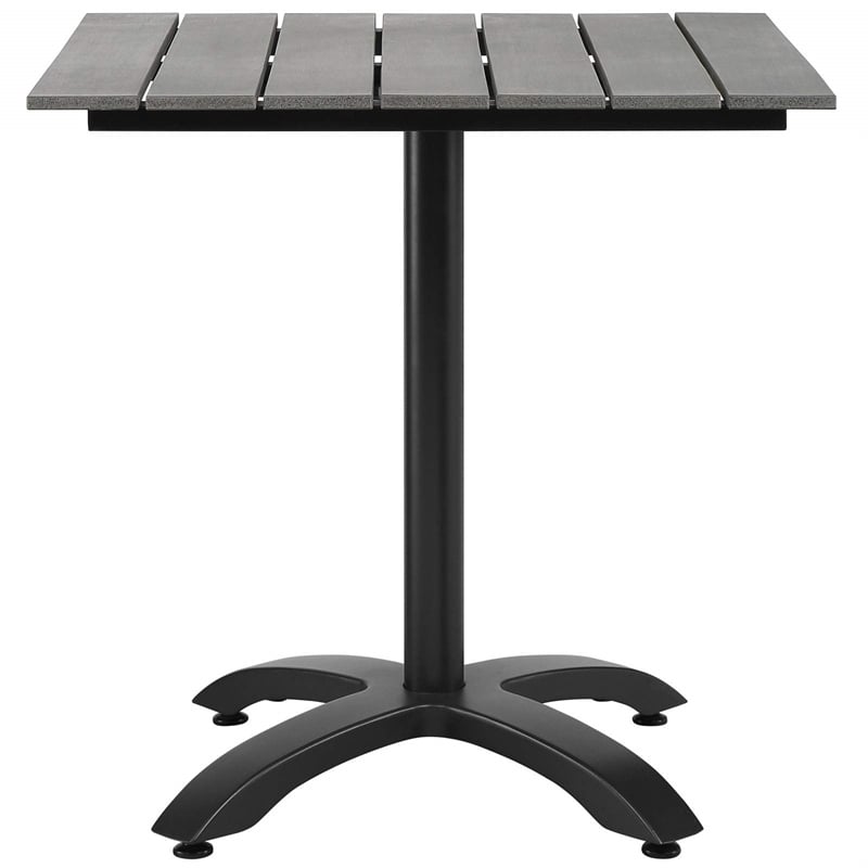 Maddie Home Outdoor Dining Table in Brown and Gray