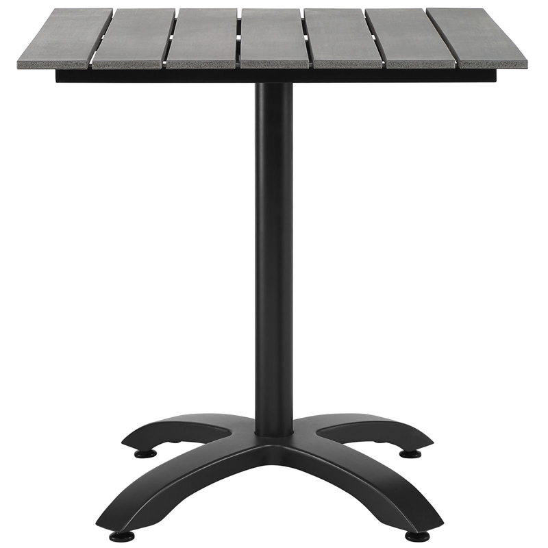 Maddie Home Outdoor Dining Table in Brown and Gray
