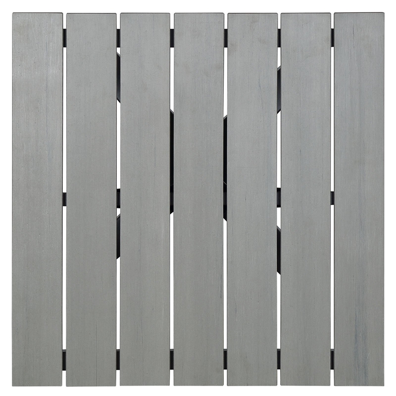 Maddie Home Outdoor Dining Table in Brown and Gray