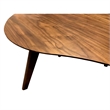 Wallace & Bay Pineda Contemporary Coffee Table in Brown