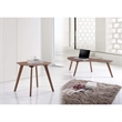Wallace & Bay Pineda Contemporary End Table in Brown