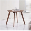 Wallace & Bay Pineda Contemporary End Table in Brown