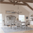Gray Coastal Slat Back Dining Chairs (Set of 2)