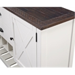 Dark Brown and White Country Style 66