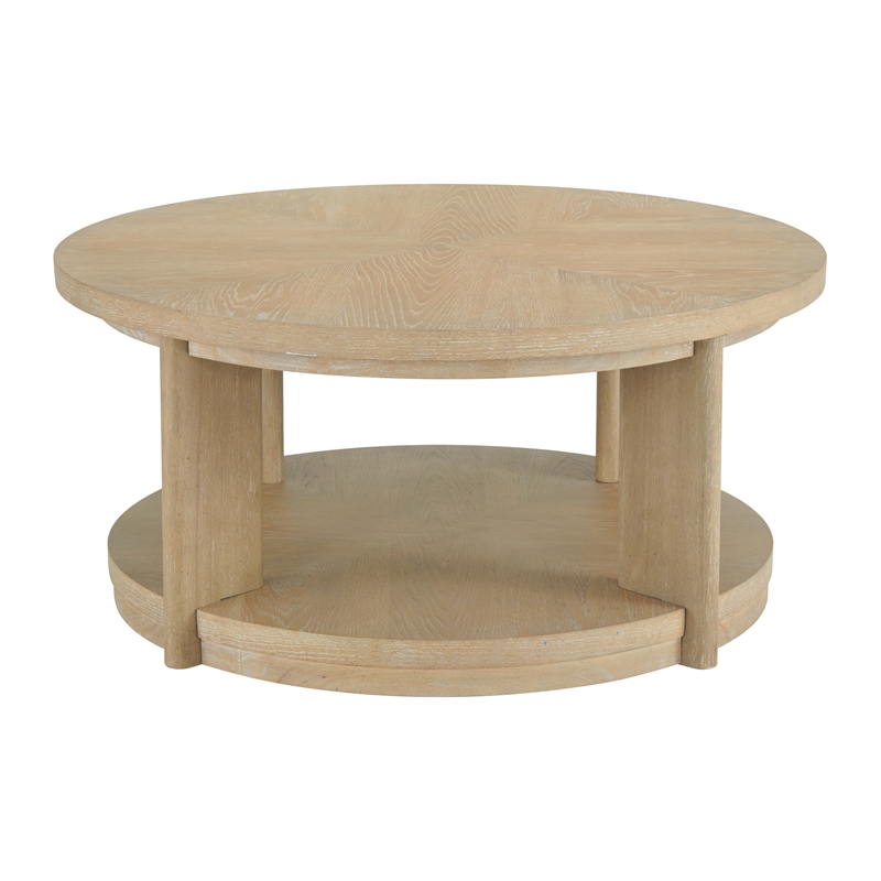 Beige Oak Cocktail Table