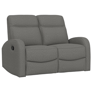 Gray Manual Reclining Loveseat