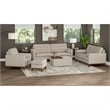 Wallace & Bay Brown  Loveseat with 2 Bolster Pillows