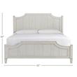 Coastal Living Escape Surf Side Wood Panel Bed King in Gray Finish