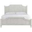 Coastal Living Escape Surf Side Wood Panel Bed King in Gray Finish