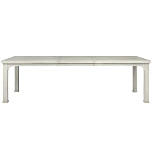 Escape Homecoming 104&quot Extension Wood Dining Table in Sandbar Gray Finish