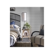 Coastal Living Wailea Accent Table in Tan Cane and Rattan