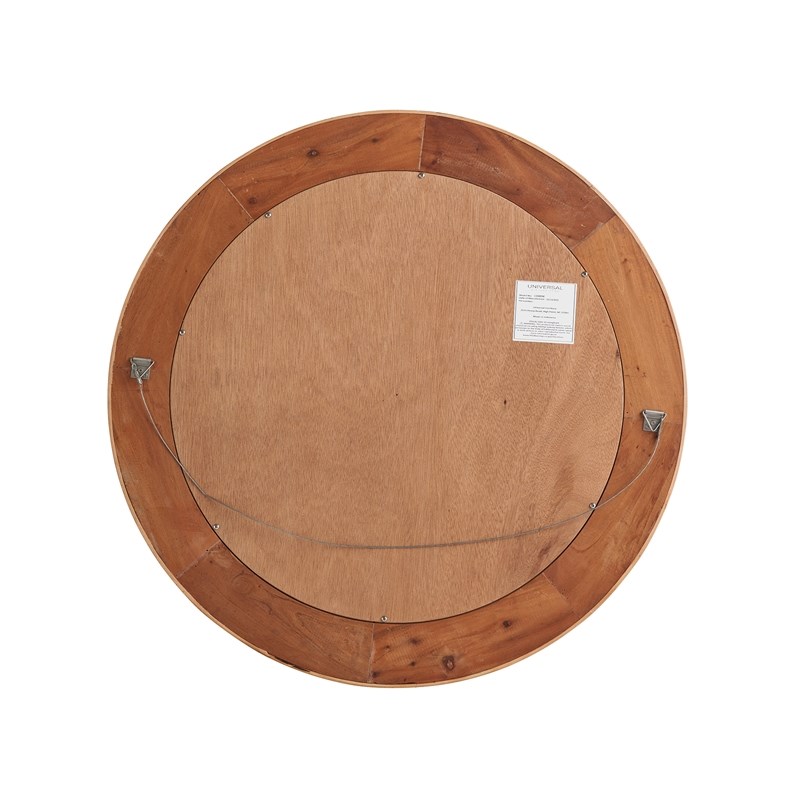 Coastal Living Natural Cane Lakeway Mirror in Tan Finish