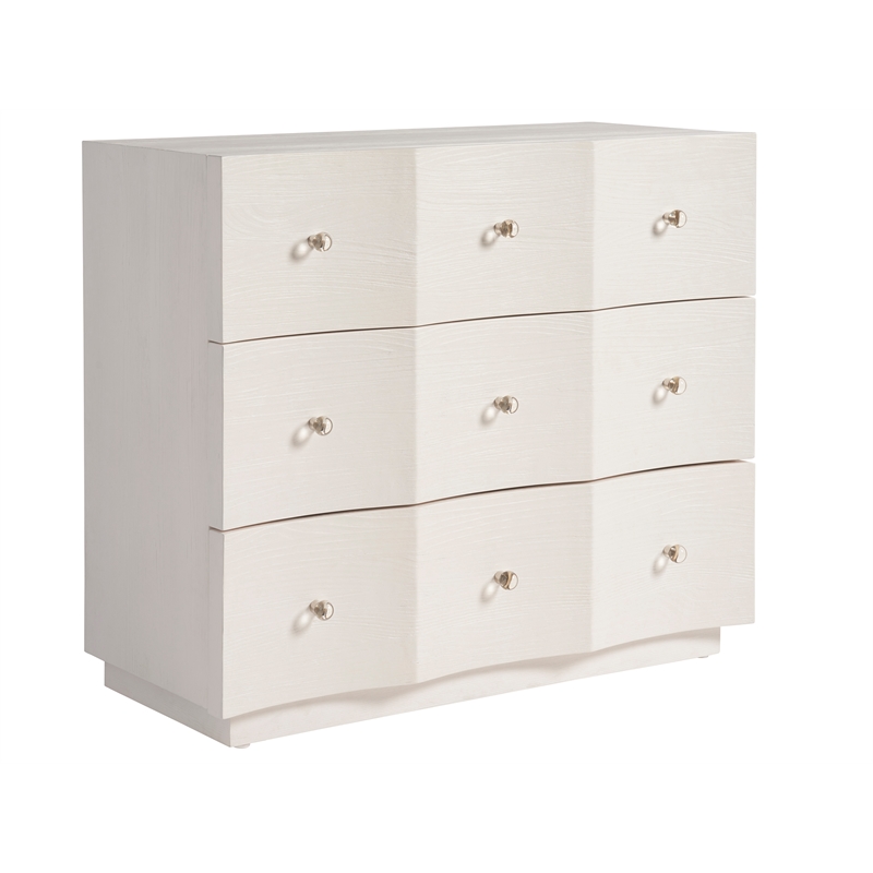 Coastal Living Saint Clair Chest in Weathered White Oak