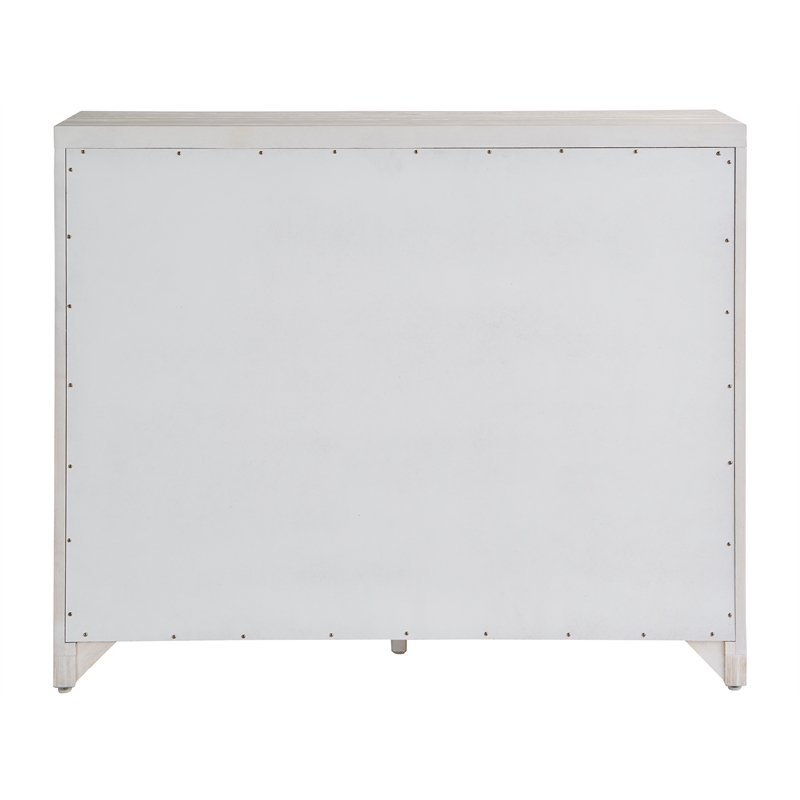 Coastal Living Saint Clair Chest in Weathered White Oak