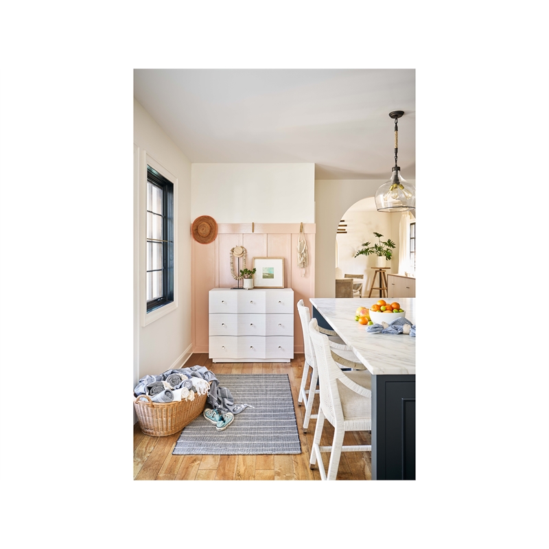 Coastal Living Saint Clair Chest in Weathered White Oak