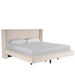 Coastal Living Beige Upholstered Sainte-Ann Bed - Queen