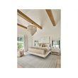 Coastal Living Beige Upholstered Sainte-Ann Bed - King