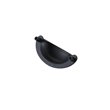 Elegant Decor Claude Zinc Alloy Cup Bar Pull Multipack in Black (Set of 10)