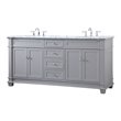 Elegant Decor Wesley 72