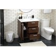Elegant Decor Baldwin 30