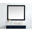 Elegant Decor Aqua 42x36
